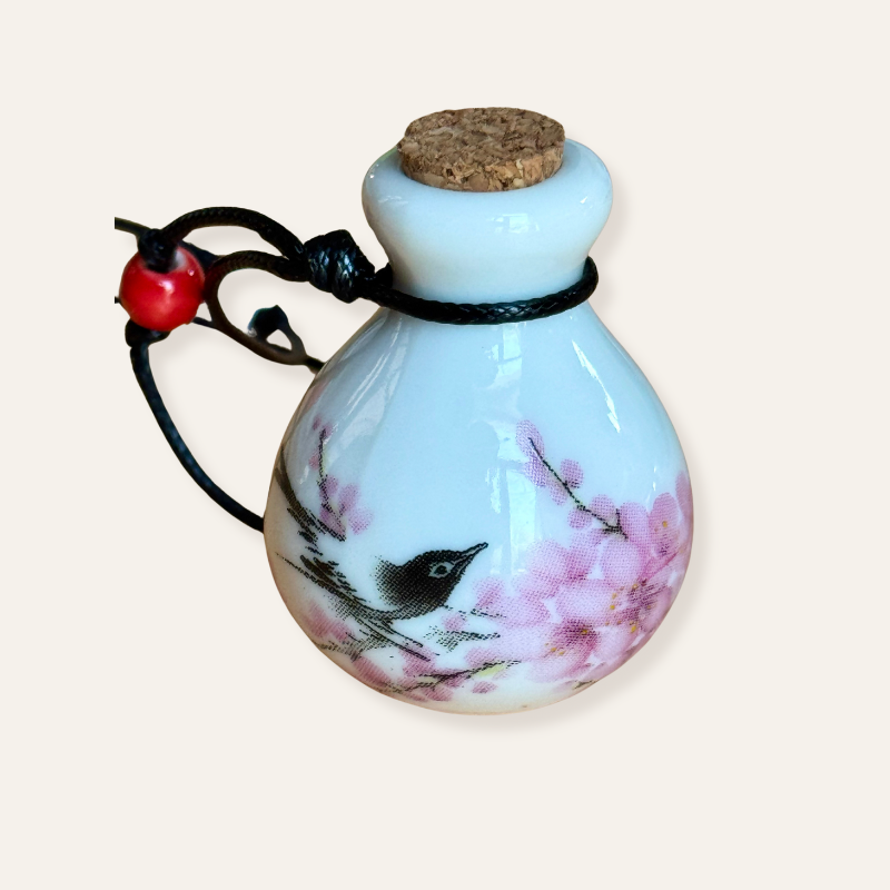 Small Ceramic Bottle for Essential Oils