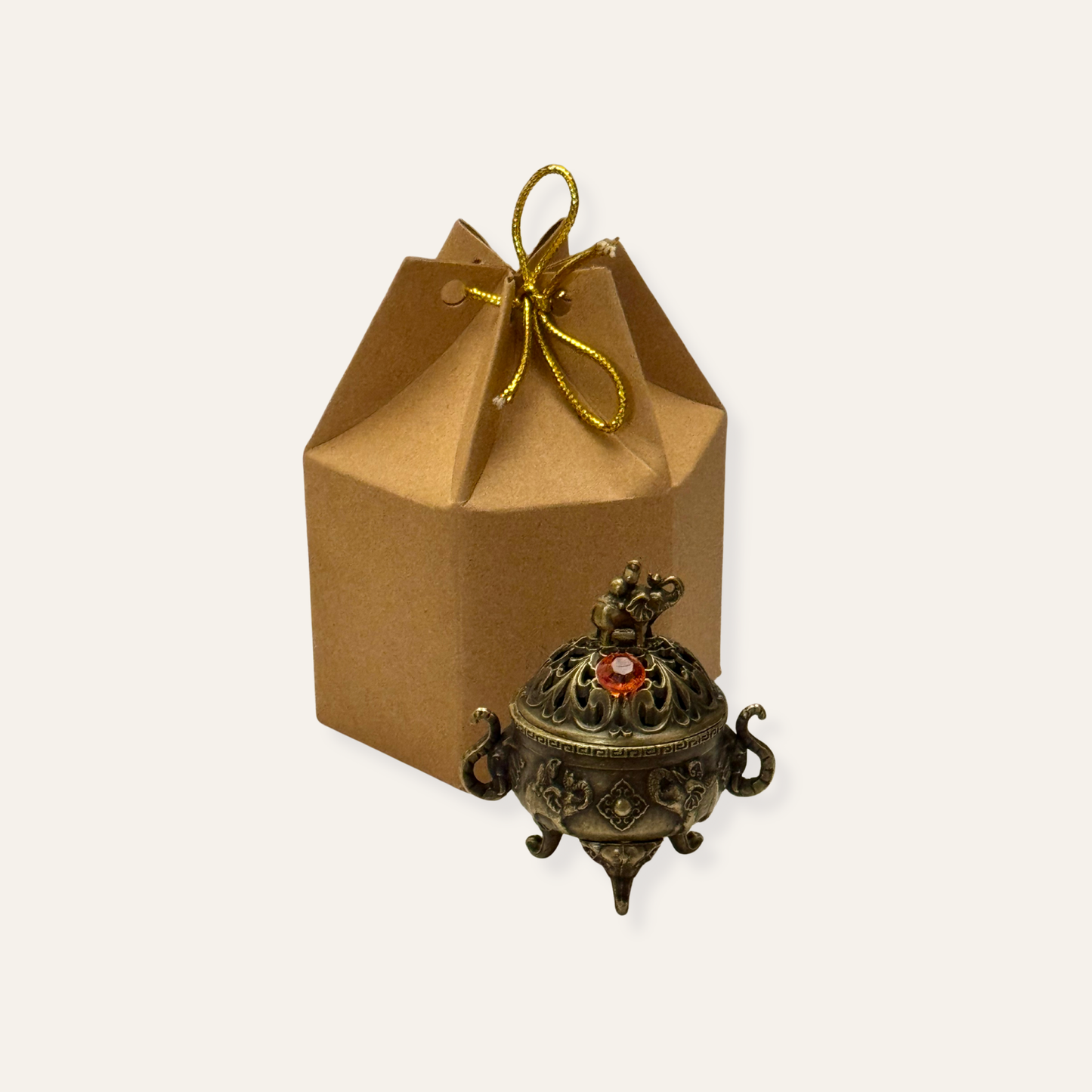 Mini Brass Essence Burner Sets