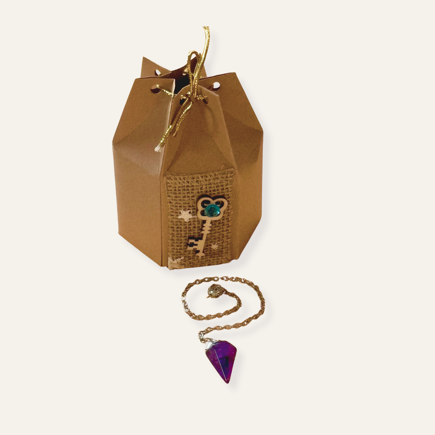 6 Natural Stones  Pendulum Sets